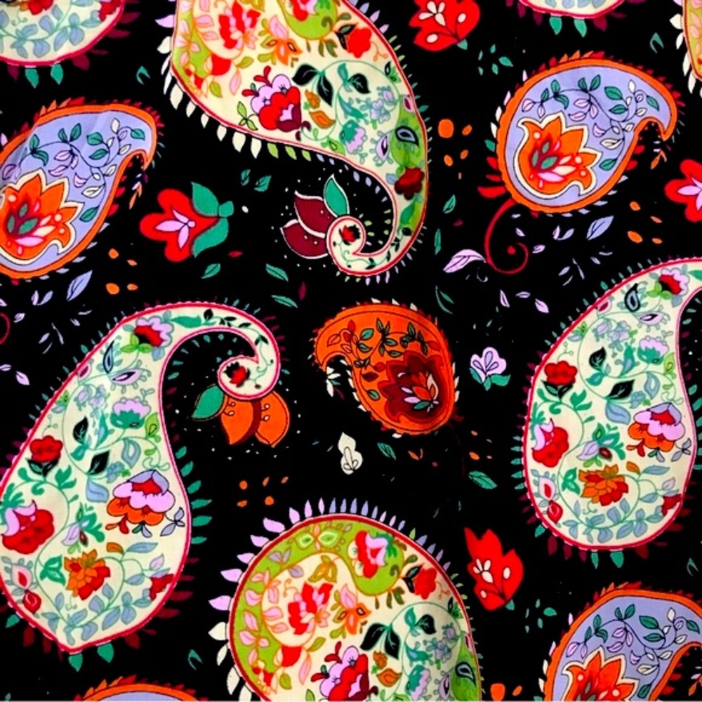 Suslo Paisley Button Down Shirt Size S